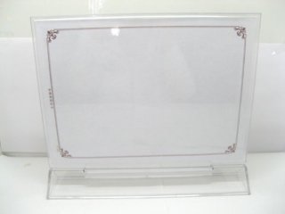 20X A4 Desk Price /Menu Card Display Holder - Horizontal
