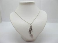 1Sheet X 20Pcs Silver Plated Chain Necklace Meaning Words