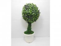 1Pc Artificial Boxwood Topiary Tree with Pot 36cm High Wholesale