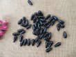 250g (430Pcs) Black Teardrop Simulate Pearl Beads Loose Beads