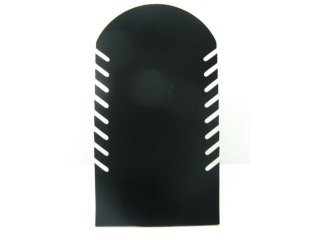 6X Black Velvet Necklace Display Pad dis-n105