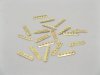 500 Golden Spacer Bars 5 Hole 17mm Connector Finding