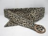 12 New Fashion Leopard Wide Velvet Belt W/Buckle 12 New Fashion Leopard Wide Velvet Belt W/Buckle