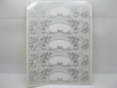 500X Blank Personalised Wedding Bottle Stickers