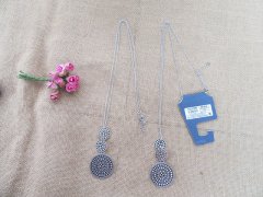 6Pcs Siver Metal Fashion Necklace Jewellery Findings ne-m-ch228 6Pcs Siver Metal Fashion Necklace Jewellery Findings ne-m-ch228