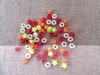 250Grams Plastic Round Heart Star Pony Beads Loose Beads Assorte