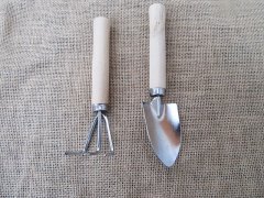6Packs x 2Pcs Garden Tool Set Gardening Trowels Rake Transplant 6Packs x 2Pcs Garden Tool Set Gardening Trowels Rake Transplant