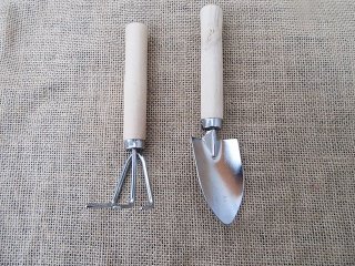 6Packs x 2Pcs Garden Tool Set Gardening Trowels Rake Transplant