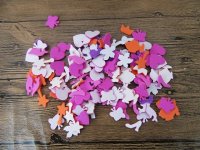 6packs x 300pcs Butterfly Heart Foam Stickers Foam Paster