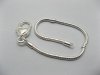 4Pcs Sliver Heart Clasp European Bracelet 19cm ac-str217
