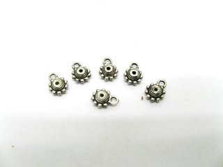 200Pcs Metal Spacer Beads 14X10mm Jewelry Finding