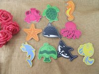 6Packs Adhesive Foam Animal Sea Creature Sticker Art Crafts