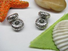 20pcs Tibetan Silver Circle Beads European Design Yw-pa-mb99 20pcs Tibetan Silver Circle Beads European Design Yw-pa-mb99
