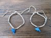 12X Handmade Knitted Hemp Bracelet with Dolphin