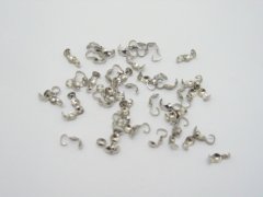 5000 Nickel plated bead Tips or charlotte crimps 5000 Nickel plated bead Tips or charlotte crimps