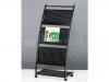 1X Black 3 Tiers Brochure Book Magazine Display Rack 1X Black 3 Tiers Brochure Book Magazine Display Rack