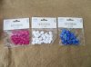 12Packs x 25Pcs Acrylic Decorative Irregular Plastic Beads Mixed