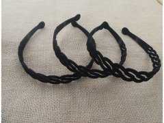 1Pc New Fashion Black Headbands Hair Band Hair Hoop 2cm 1Pc New Fashion Black Headbands Hair Band Hair Hoop 2cm
