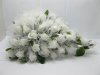 1X Artificial Ivory Rose Wedding Bridal Teardrop Bouquet