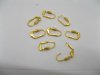 100 Golden plated Lever Back Ear wires Finding 100 Golden plated Lever Back Ear wires Finding