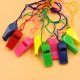 120 Plastic Funny Kids Whistle with String