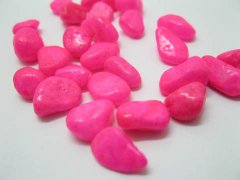 1Kilo Fuschia Colored Stones Wedding Cermony Table Decoration