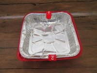 12Sets x 2Pcs Disposable Aluminium Foil Baking/Cake Pan with Lid