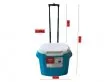 1Pc Portable Outdoor Camping Car Fresh-Keeping Freezer Wheeled