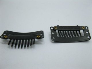 100Pcs New Black Hair Extension Finding Base 32mm