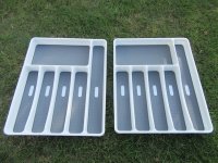 1X Cutlery Tray Utensil Drawer Insert Kitchen Organizer Divider