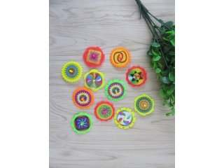 200 New Speed Up Peg-top Spinning Outdoor Toy Assorted