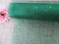 1Roll Green Flower Wrapping Florist Gauze Mesh Gift Packaging