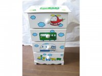 1X New 4 Drawers Storage Cabinet Vehicle Theme