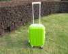 1X 24Inch Green Universal Wheel Lock Travel Suitcase Luggage Bag