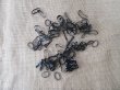 1Pc Black Elastic Rubber Band Ponytail Holder Hair Ties Rope