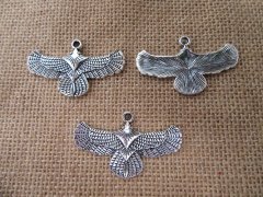 16Pcs Alloy Large Vivid Eagle Beads Charms Pendants