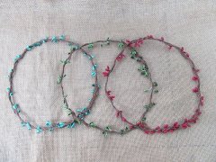 1Pc Floral Headpiece Headband Hair Garland Crown Wreath 1Pc Floral Headpiece Headband Hair Garland Crown Wreath