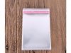 1000 Clear Self-Adhesive Seal Plastic Bag 17x10cm