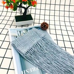 2Pcs Classic Tassel Door Curtain Panel Room Divider Window Decor