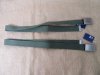 4Pcs Adjustable Green Unisex Waistband Belt Plain Webbing Cotton 4Pcs Adjustable Green Unisex Waistband Belt Plain Webbing Cotton