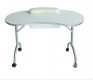 1X New White Manicure Table with Single Drawer 1X New White Manicure Table with Single Drawer
