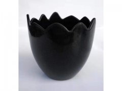 10Pcs Black Round Stylish Pot Center Piece Flower Plant Pot