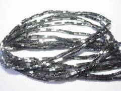 (image for) 20 Strands Cube Bead Hematite Necklace 40CM Long