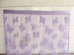 (image for) 1 New POLYESTER Butterfly Curtain 1x2m