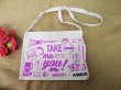 6Pcs Sling Bag Hemp Canvas Tote Bag Shoulder Bag