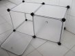 1Set Cube Storage Stackable Rack Display Organizer (image for) 1Set Cube Storage Stackable Rack Display Organizer
