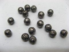 (image for) 1000 Nickel Plated Round 8mm Beads ac-sp471