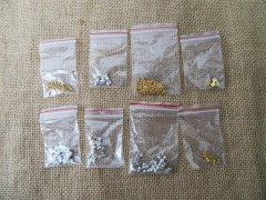 (image for) 50Packets Crimp Beads Earring Back Stopper Connectors Etc Jewell