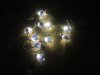 1Pcs Fairy 10 Warm LED String Lights Outdoor Garden Party