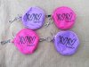 5Pcs Coin Purse Pouch with Key Ring Mini Carabiner Mixed